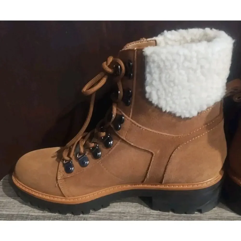 Marc Fisher combat boots otherwise